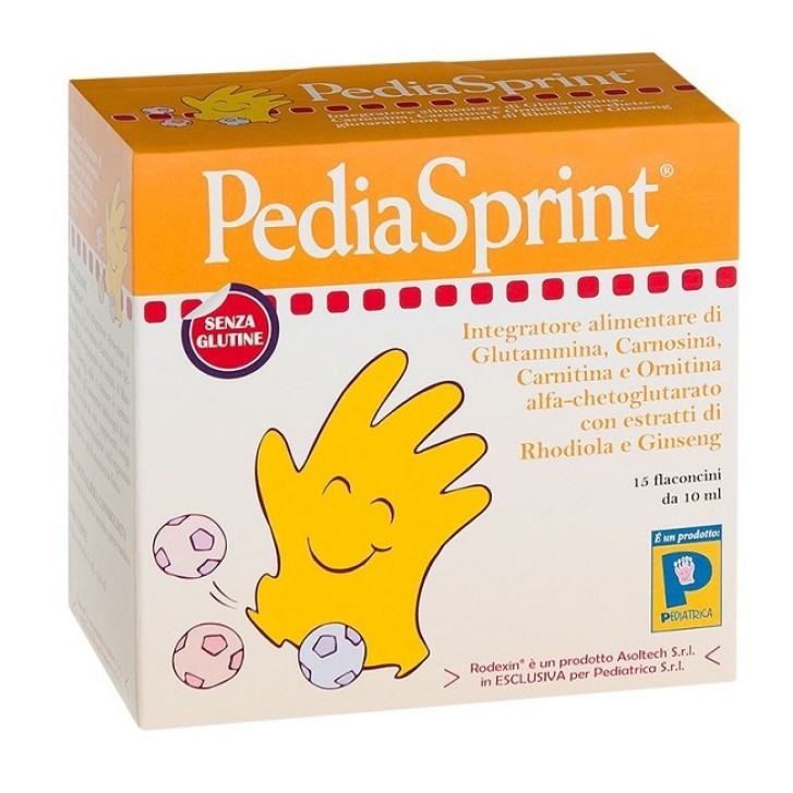 Pediasprint 15 Flaconcini - Integratore per Spossatezza