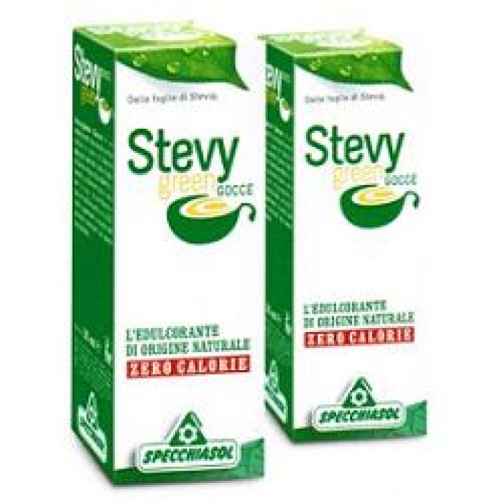 Specchiasol Stevy Green Gocce 30 ml - Edulcorante da Tavola