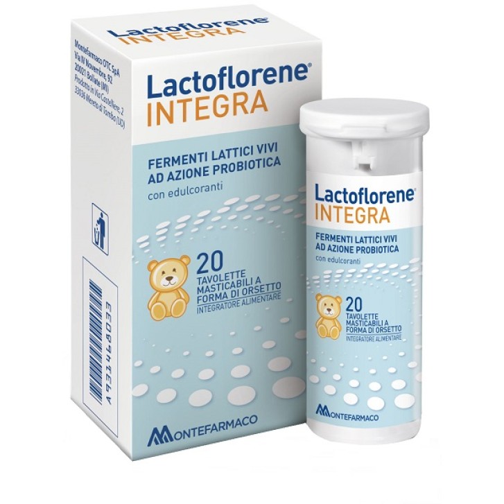 Lactoflorene Integra 20 Tavolette - Integratore Fermenti Lattici Bambini