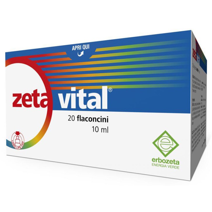 Zeta Vital 20 Flaconcini - Integratore Difese Immunitarie