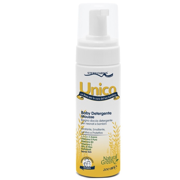 Unico Baby Detergente in Mousse 200 ml