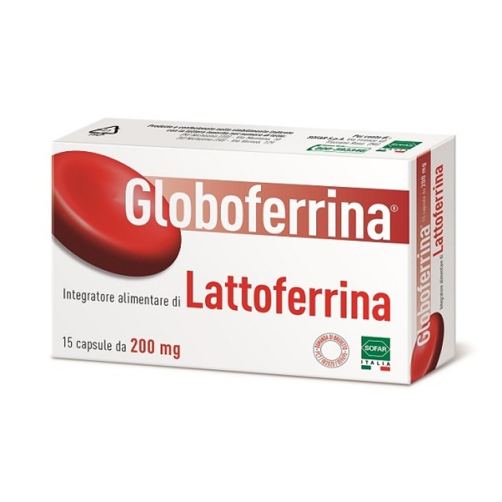 Globoferrina 200 mg 15 Capsule - Integratore Alimentare