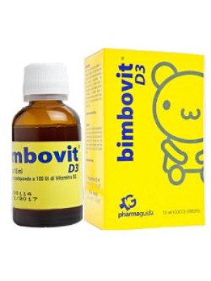 Bimbovit D3 Gocce 15 ml - Integratore di Vitamina D3 Bambini