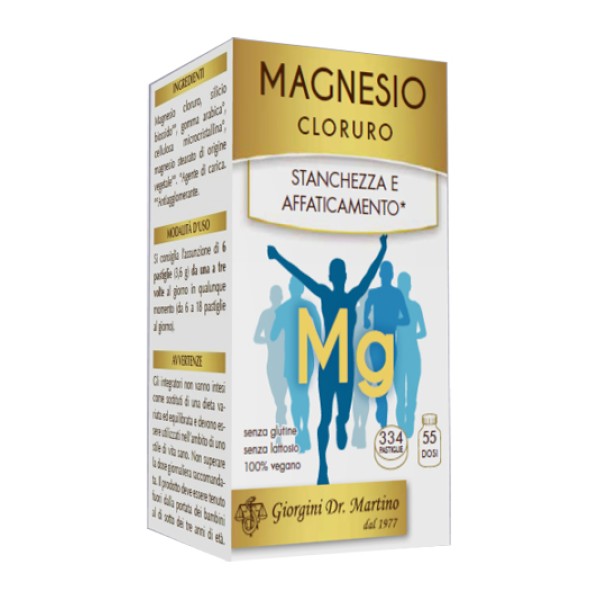 Magnesio Cloruro 334 Pastiglie Dr. Giorgini - Integratore Ricostituente