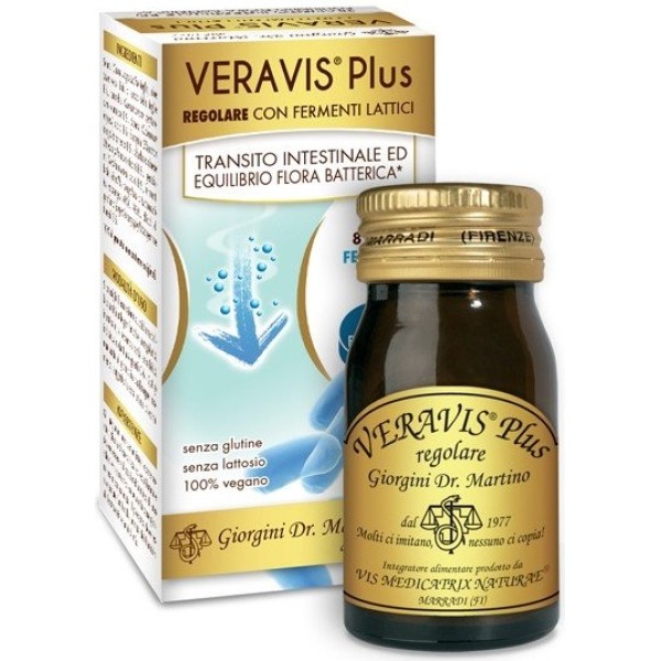Veravis Plus Regolare 75 Pastiglie Dr. Giorgini - Integratore con Fermenti Lattici