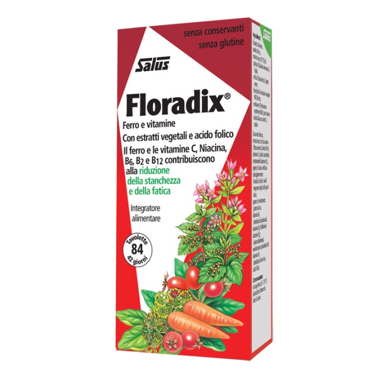 Floradix 84 Tavolette - Integratore Ferro
