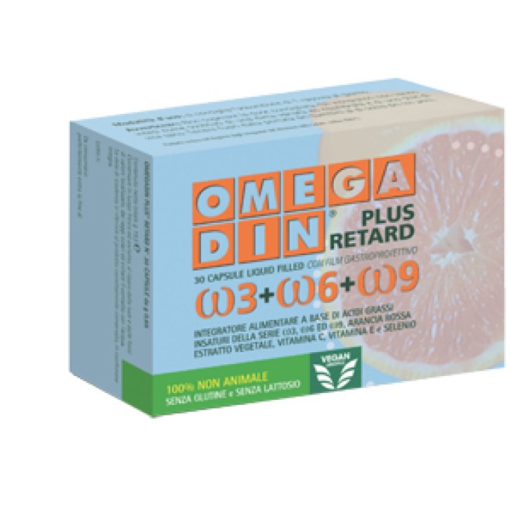 Omegadin Plus Retard 30 Capsule - Integratore Antiossidante