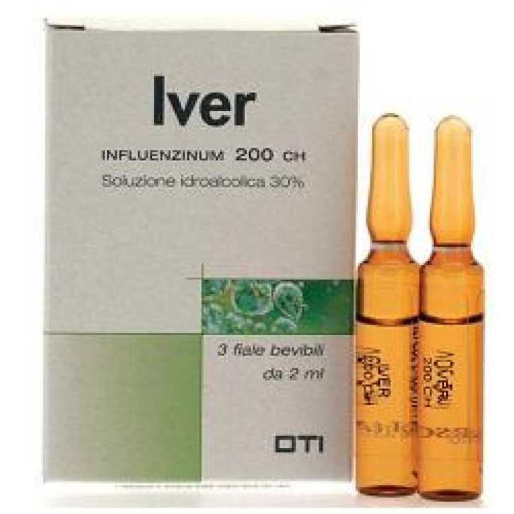 Oti Iver Influenzinum 200CH 3 Fiale - Rimedio Omeopatico