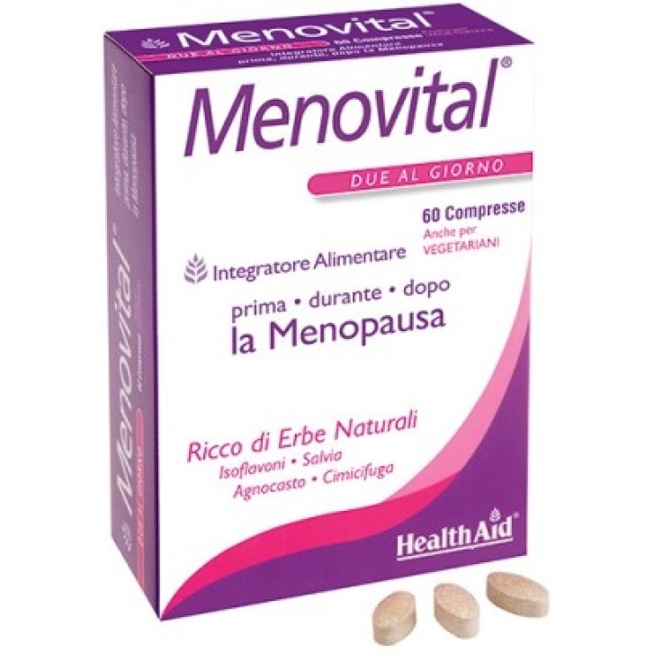 Menovital 60 Tavolette - Integratore Menopausa