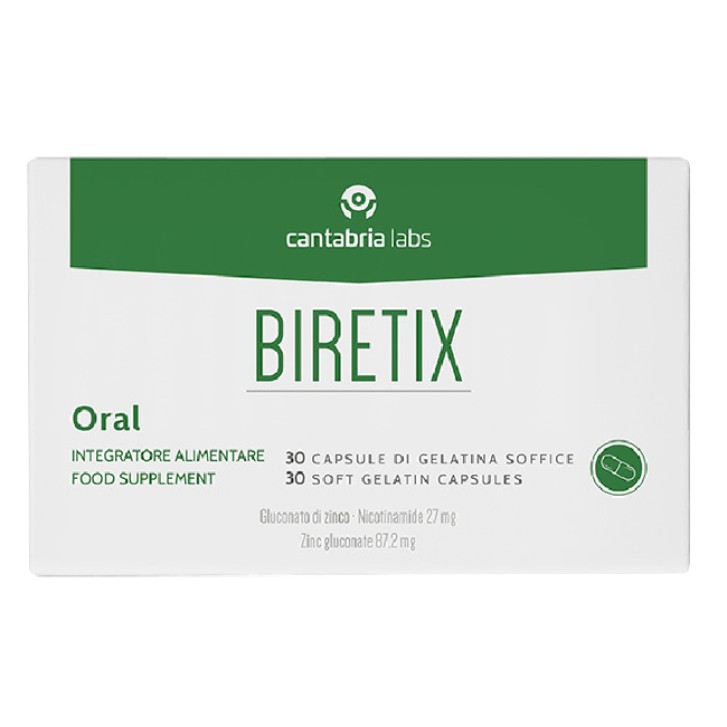 Biretix Oral 30 Capsule - Integratore Antiossidante