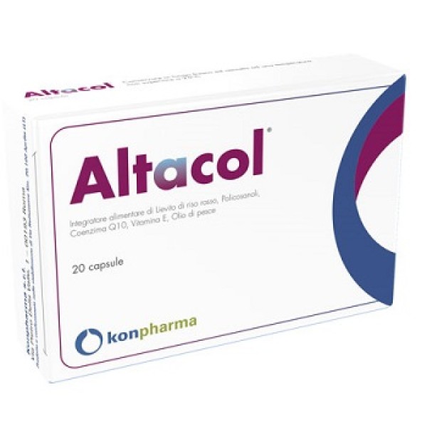 Altacol 20 Capsule - Integratore per il Colesterolo