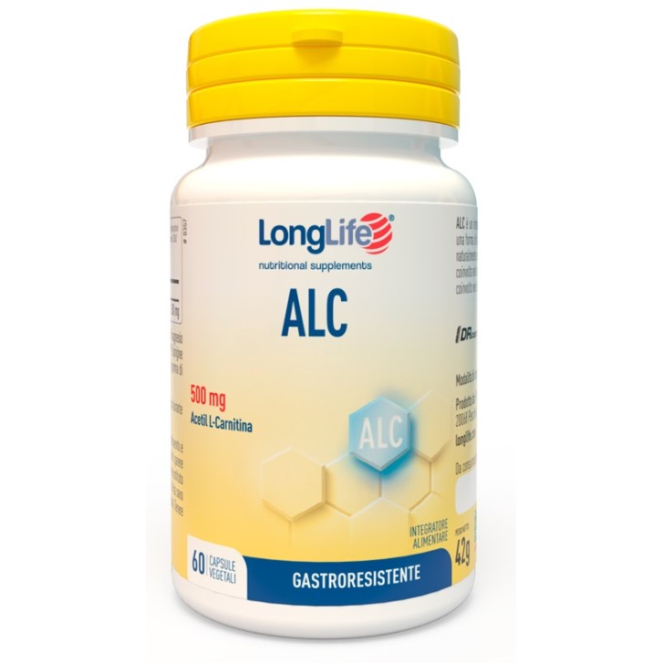 Longlife ALC 60 Capsule - Integratore a Base di Acetil-L-Carnitina