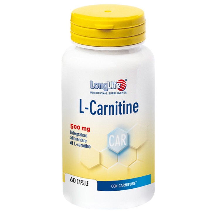 Longlife L-Carnitine 60 Capsule - Integratore FunzionalitÃ  Articolare