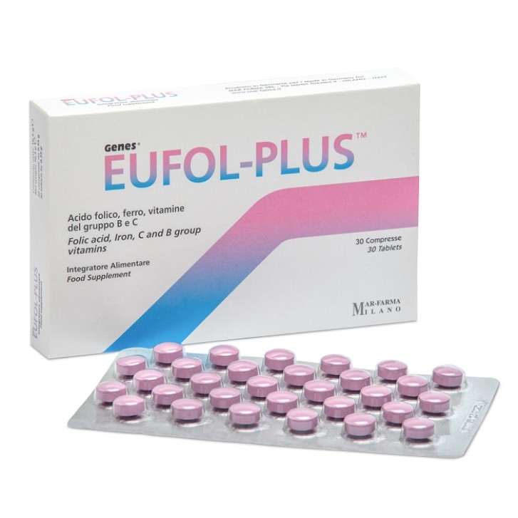 Eufol-Plus 30 Compresse - Integratore Alimentare