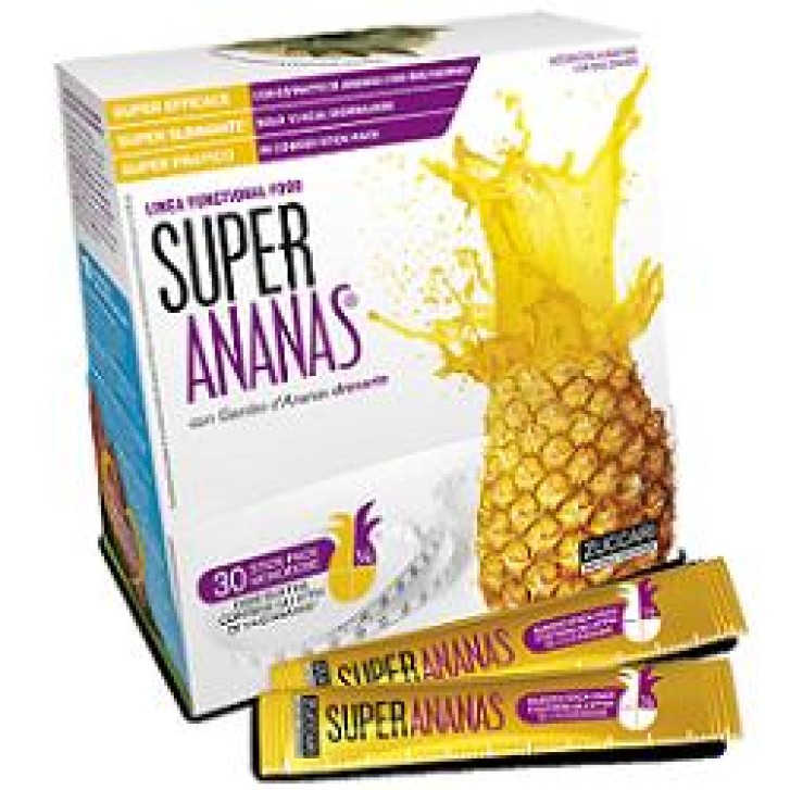 Zuccari Super Ananas 30 Stick - Integratore Drenante