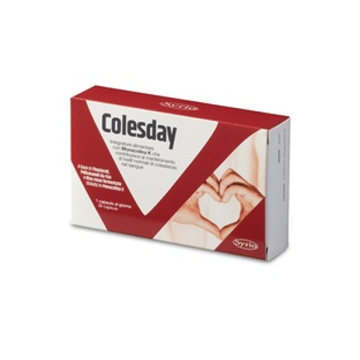 Colesday 30 Capsule - Integratore Controllo Colesterolo