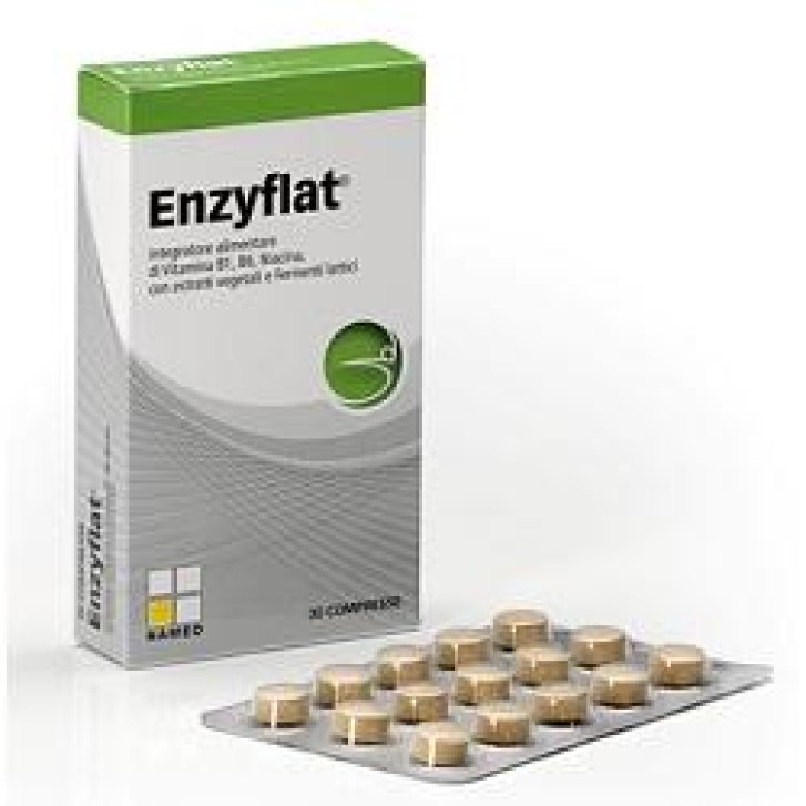 Named Enzyflat 30 Compresse - Integratore Alimentare