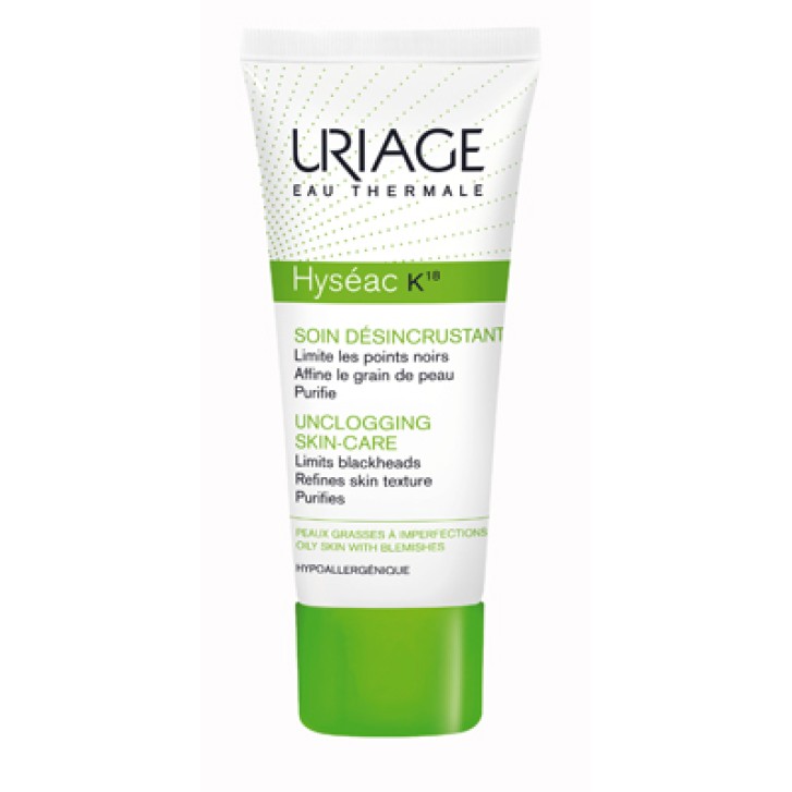 Uriage Hyseac K18 Crema per Cute Grassa 40 ml