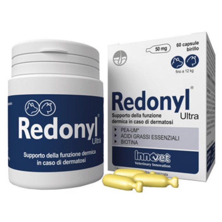 Redonyl Ultra 60 Capsule - Integratore per Dermatosi Cani e Gatti 50 mg