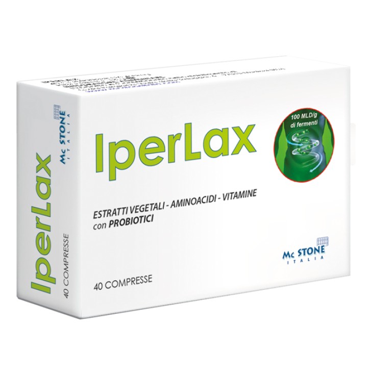 Iperlax 40 Compresse - Integratore Transito Intestinale