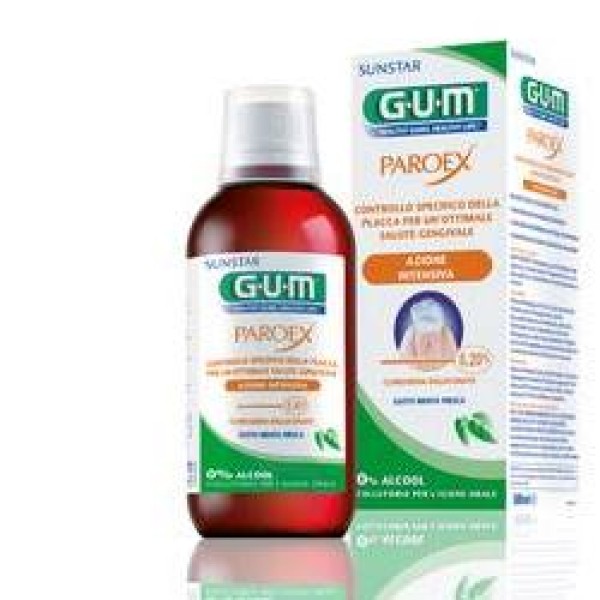Gum Paroex 0,20 Collutorio Antiplacca per Gengive Delicate 300 ml