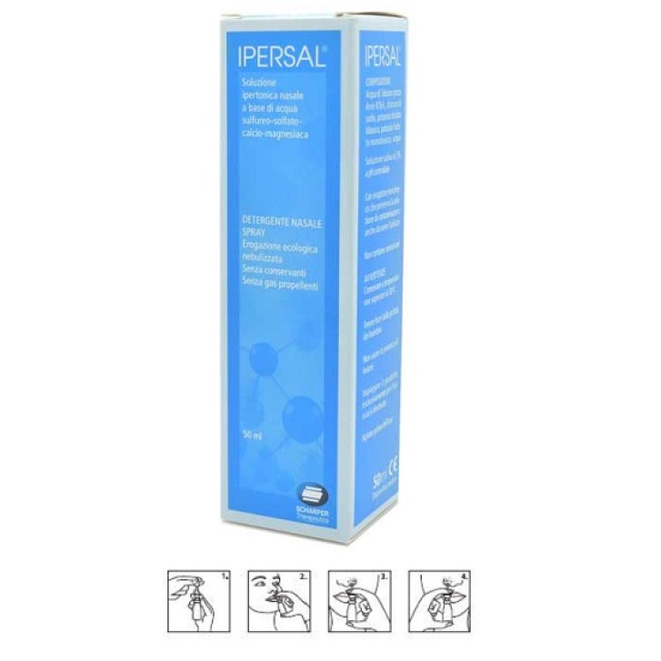 Ipersal Spray Nasale Soluzione Ipertonica 50 ml