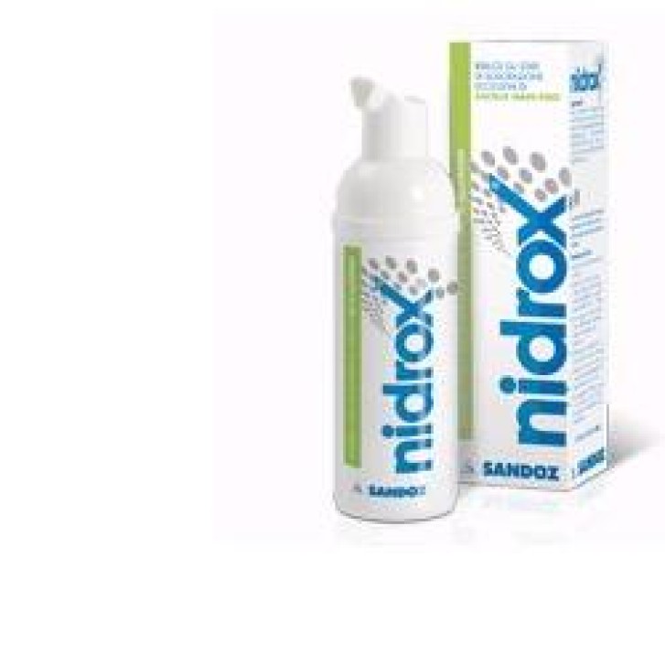 Nidrox Schiuma Topica Antitraspirante con Sali di Alluminio 50 grammi