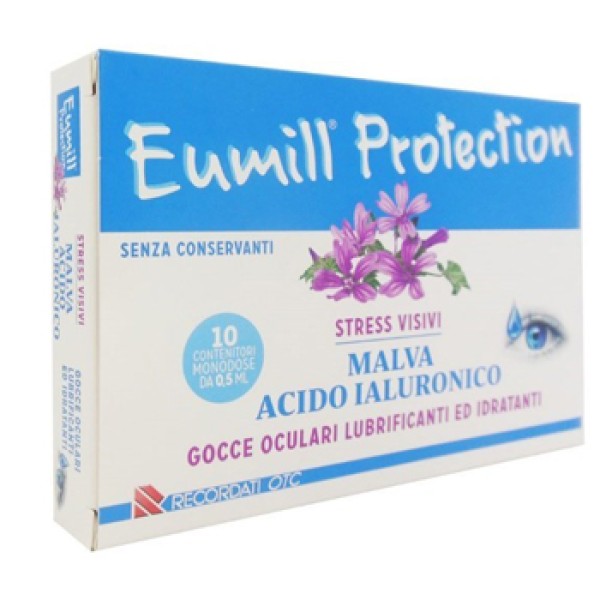 Eumill Protection Gocce Oculari 10 Flaconcini Monodose