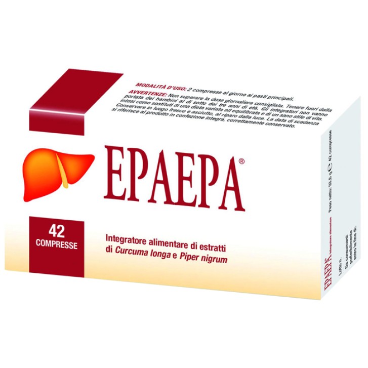 Natural Bradel Epaepa 42 Compresse - Integratore Funzionalita' Epatica e Digestiva