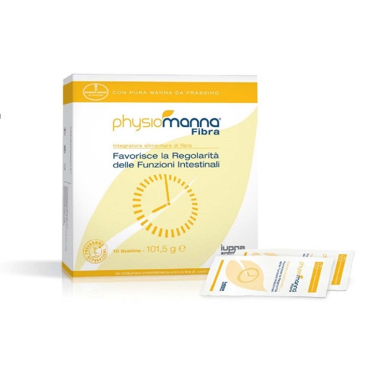 Physiomanna Fibra 10 Bustine - Integratore Alimentare