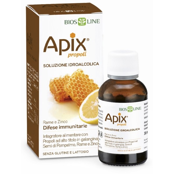 Apix Propoli Soluzione Idroalcolica Difedse Immunitarie 30 ml
