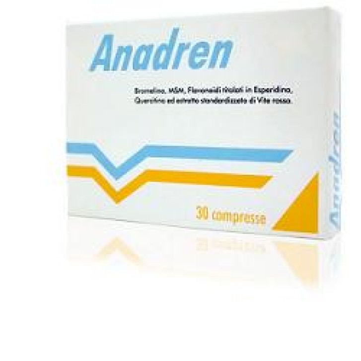 Anadren 30 Compresse - Integratore Alimentare