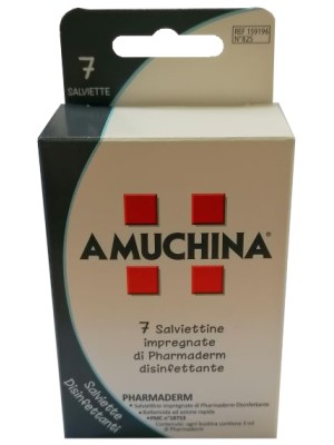 Amuchina Salviettine Disinfettanti Antibatteriche 7 pezzi