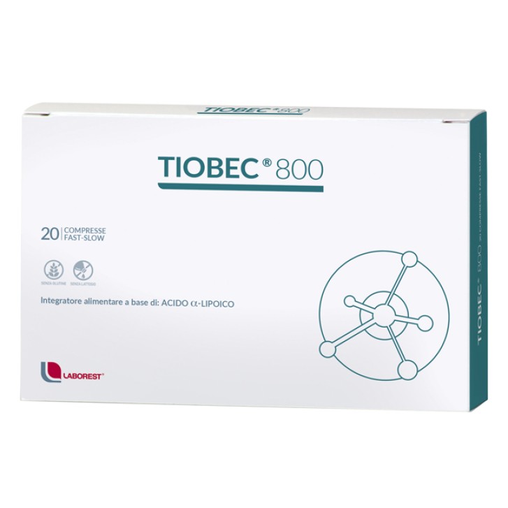 Tiobec 800 20 Compresse - Integratore Antiossidante
