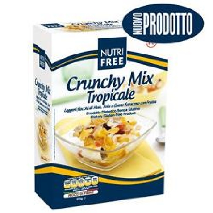 Nutrifree Crunchy Mix Tropicale 375 grammi