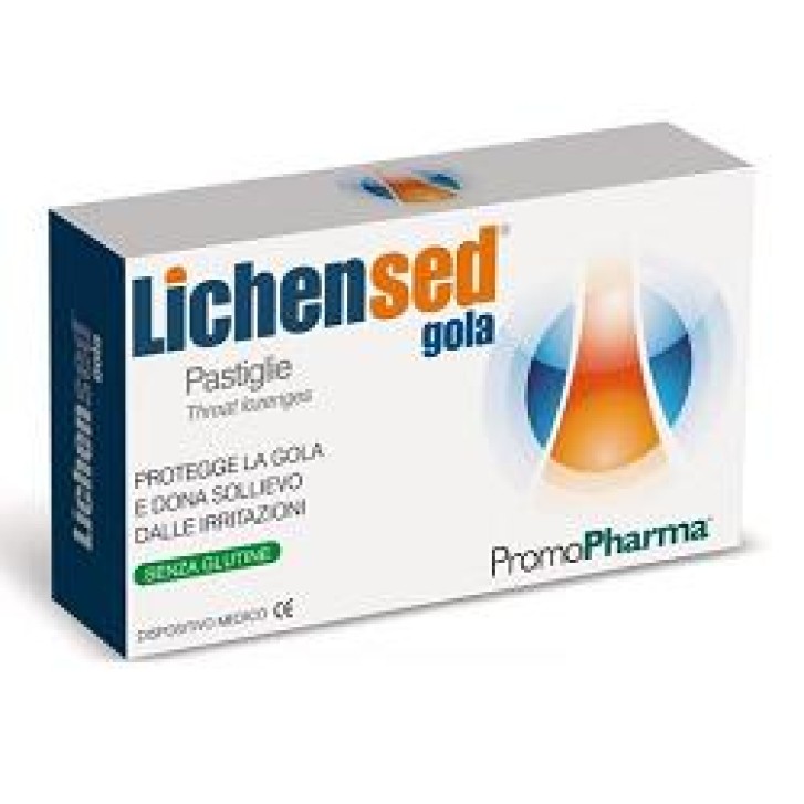 LichenSed 20 Pastiglie Gola PromoPharma - Integratore Alimentare