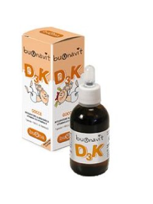 BuonaVit D3K Gocce 12 ml - Integratore Vitaminico