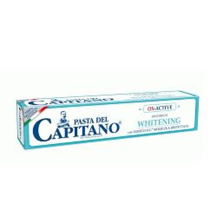 Pasta del Capitano Dentifricio Ox Active Sbiancante Bianco Naturale 75 ml