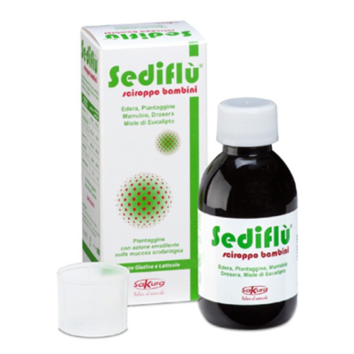 Sediflu' Sciroppo Bambini 150 ml - Integratore Benessere Vie Respiratorie