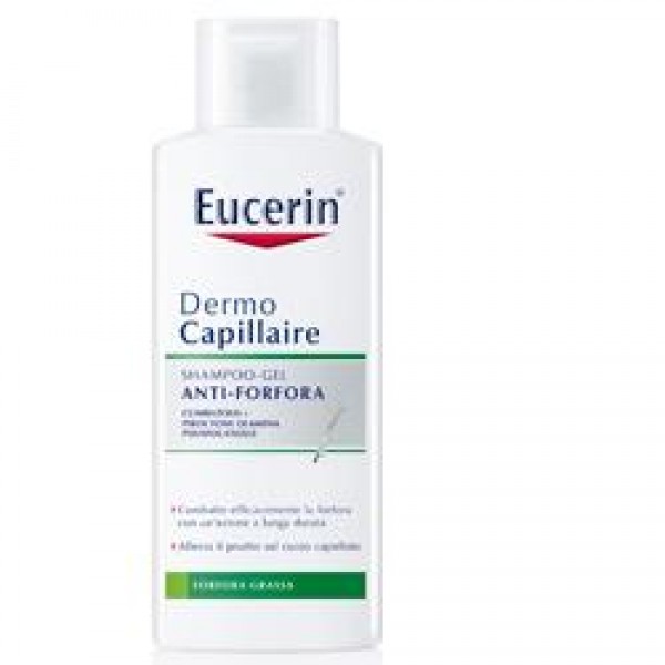 Eucerin DermoCapillaire Shampoo Gel Anti Forfora Grassa 250ml