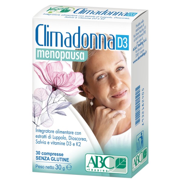 Climadonna D3 30 Compresse - Integratore Menopausa