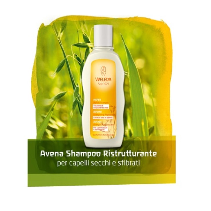 Weleda Avena Shampoo Ristrutturante per Capelli Secchi 190 ml