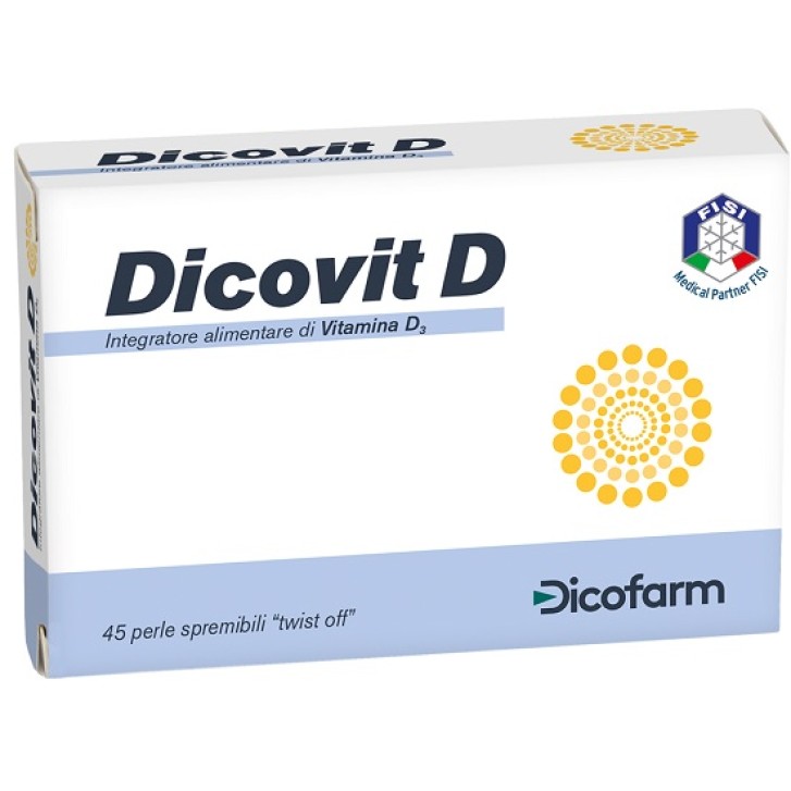 Dicovit D 45 Perle - Integratore Vitamina D Bambini