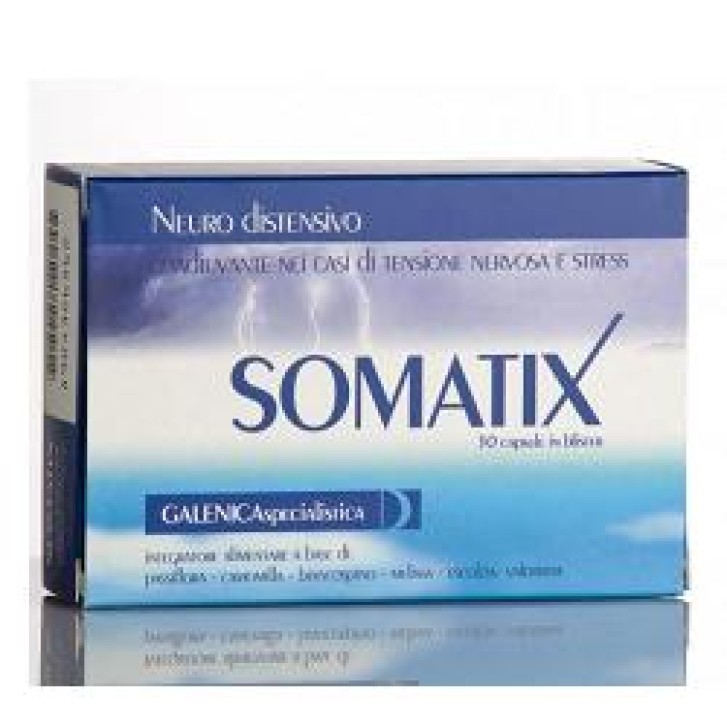 Somatix 30 Capsule - Integratore contro lo Stress e Tensione Nervosa