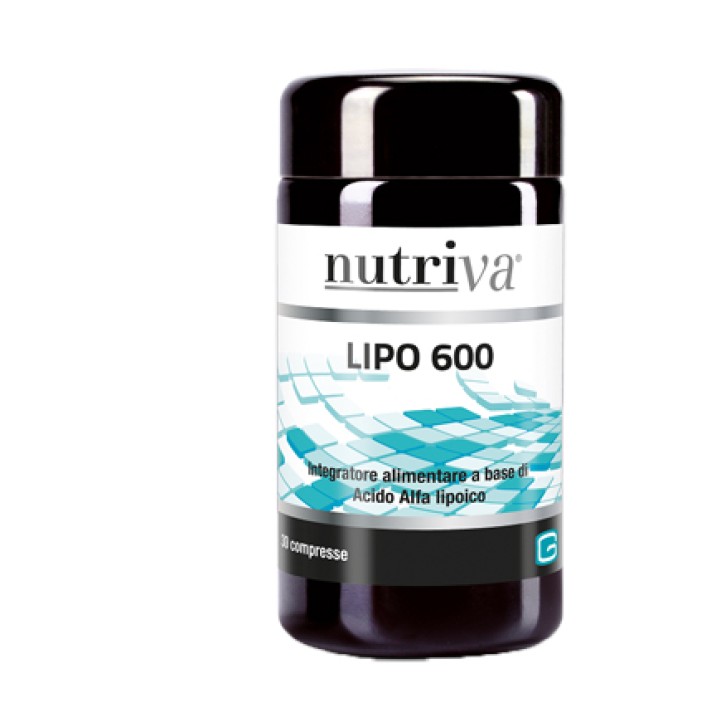 Nutriva Lipo 600 30 Compresse - Integratore Intregratore Antiossidante