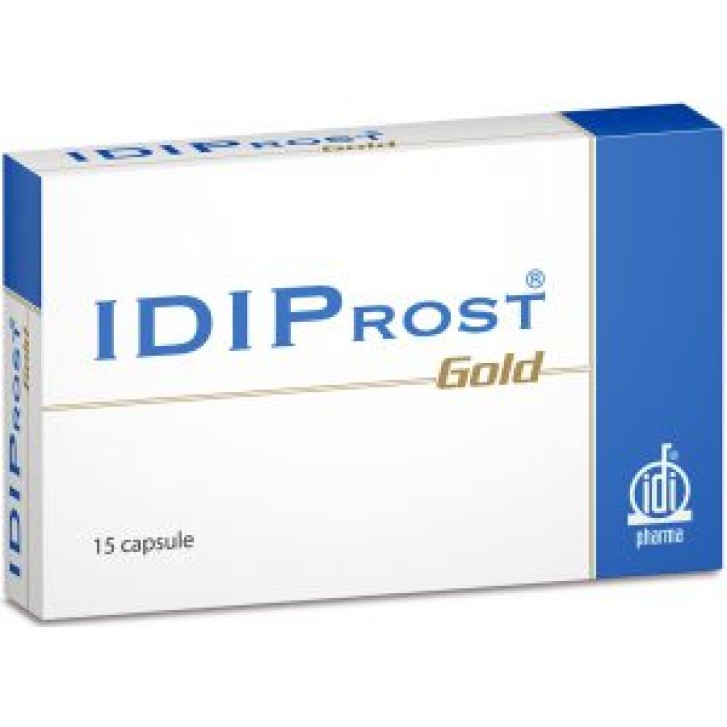 Idiprost Gold 15 Capsule - Integratore Benessere della Prostata