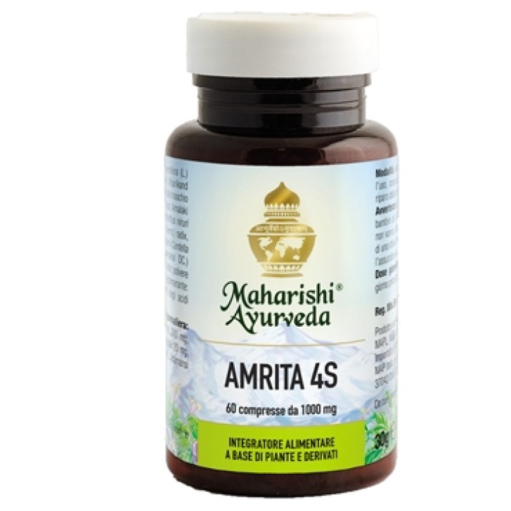 Amrita 4S 60 grammi - Integratore Antiossidante Senza Zucchero