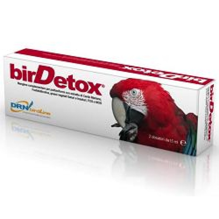 Drn Birdetox Integratore Epatico Uccelli 2 Siringhe da 15 ml