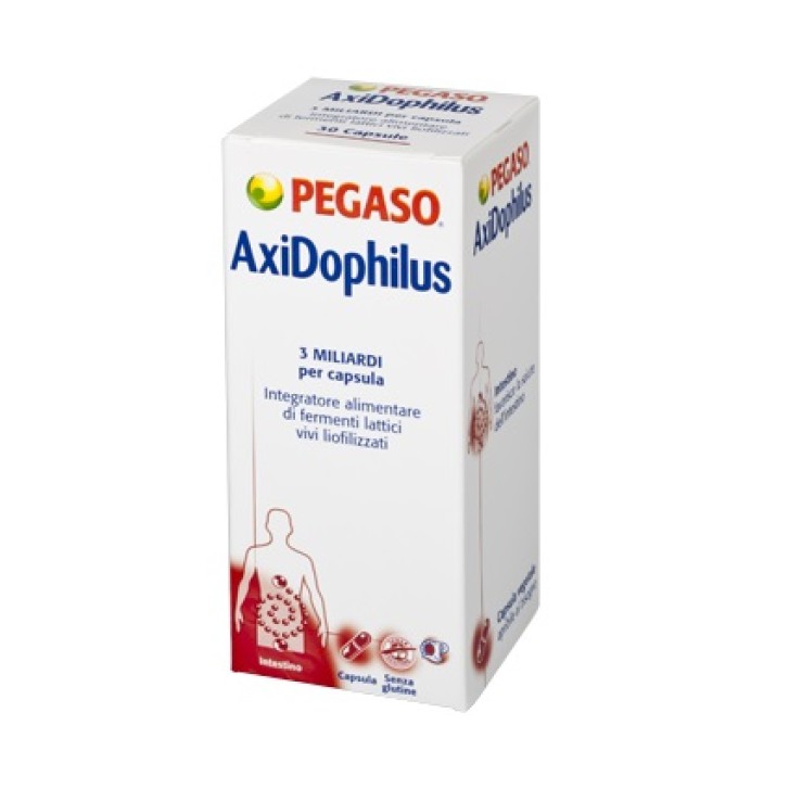 Pegaso Axidophilus 30 Capsule - Integratore Benessere Intestinale