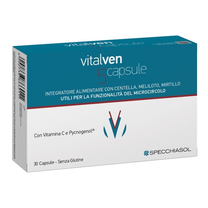Specchiasol VitalVen 5 30 Capsule - Integratore Alimentare